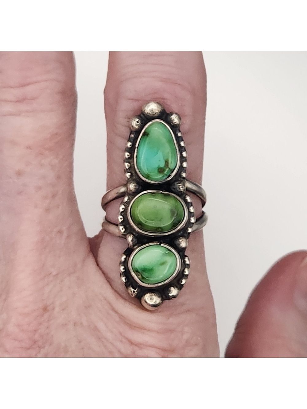 Sonoran Gold Turquoise Sterling Silver  Ring
